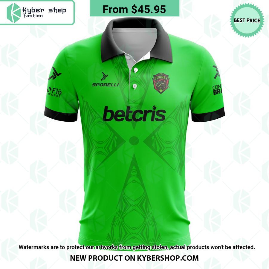 FC Juarez Home Liga MX CUSTOM Polo Shirt