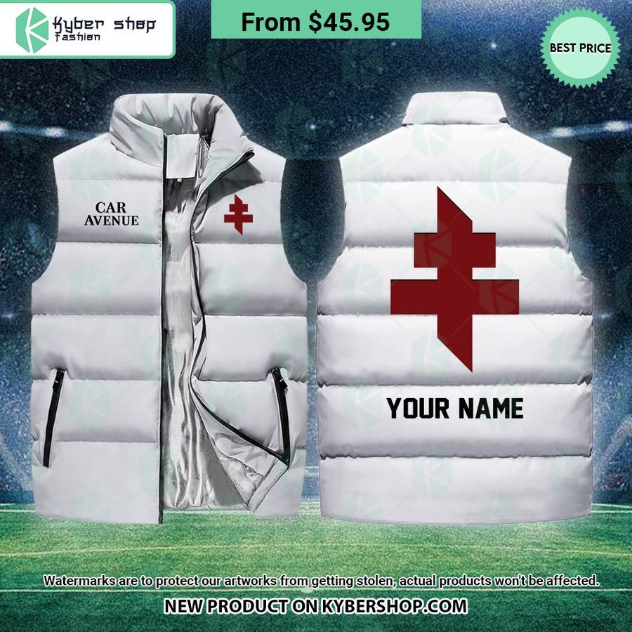 FC Metz CUSTOM Sleeveless Puffer Down Jacket