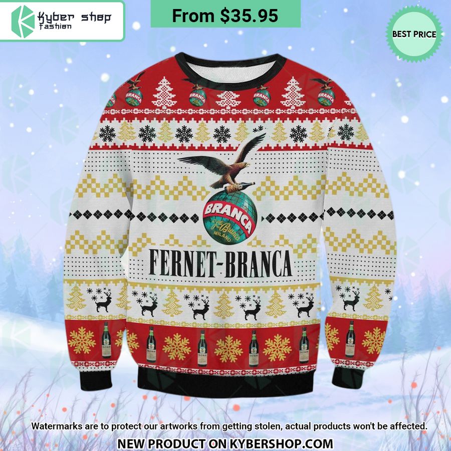 Fernet Branca Christmas Sweater