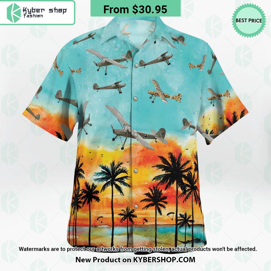 FI-156 Storch Hawaiian Shirt