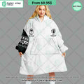 Fiji Rugby Home Jersey Rugby World Cup 2023 CUSTOM Blanket Hoodie