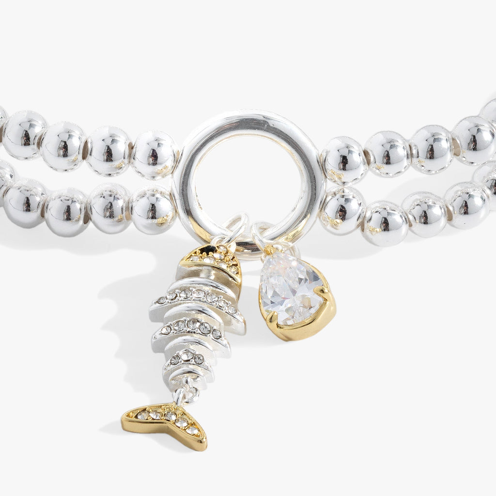Fishbone Double Stretch Bracelet T-Shirts