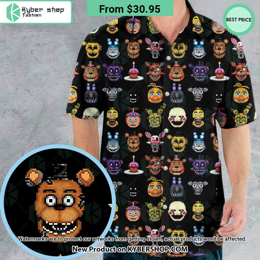 Five Nights At Freddys World Hawaiian Shirt