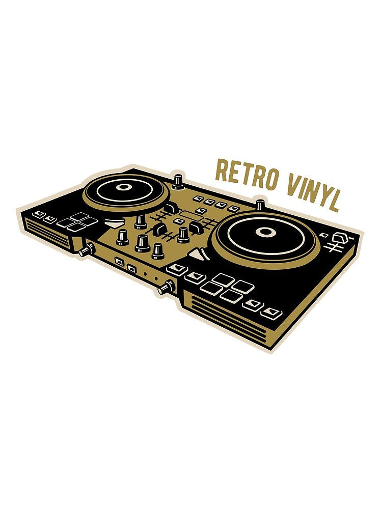 Retro Vinyl by Taz-Clothing Unisex , , , Long Sleeve Tee