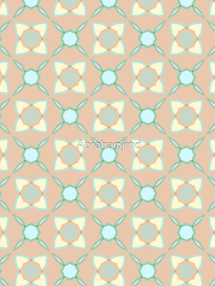 symmetry model flower decoration repeatability the illusion stained glass window seamless colorful repeat pattern by Abrahamjrnd