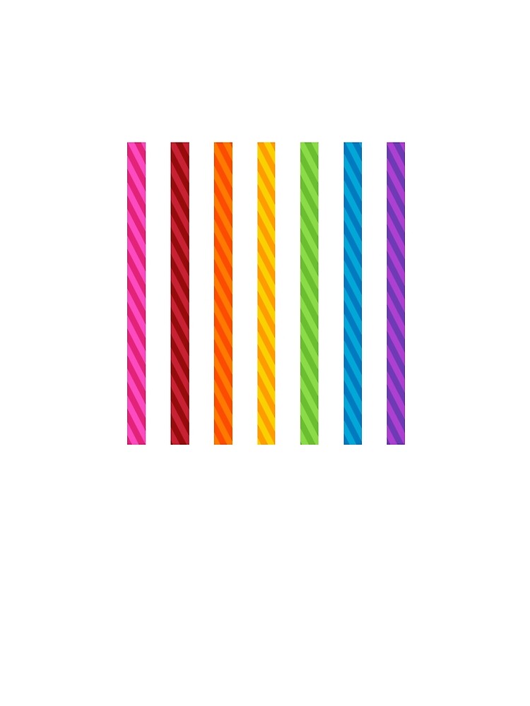 Rectangular Rainbow IV by banditjoj Unisex , , , Long Sleeve Tee