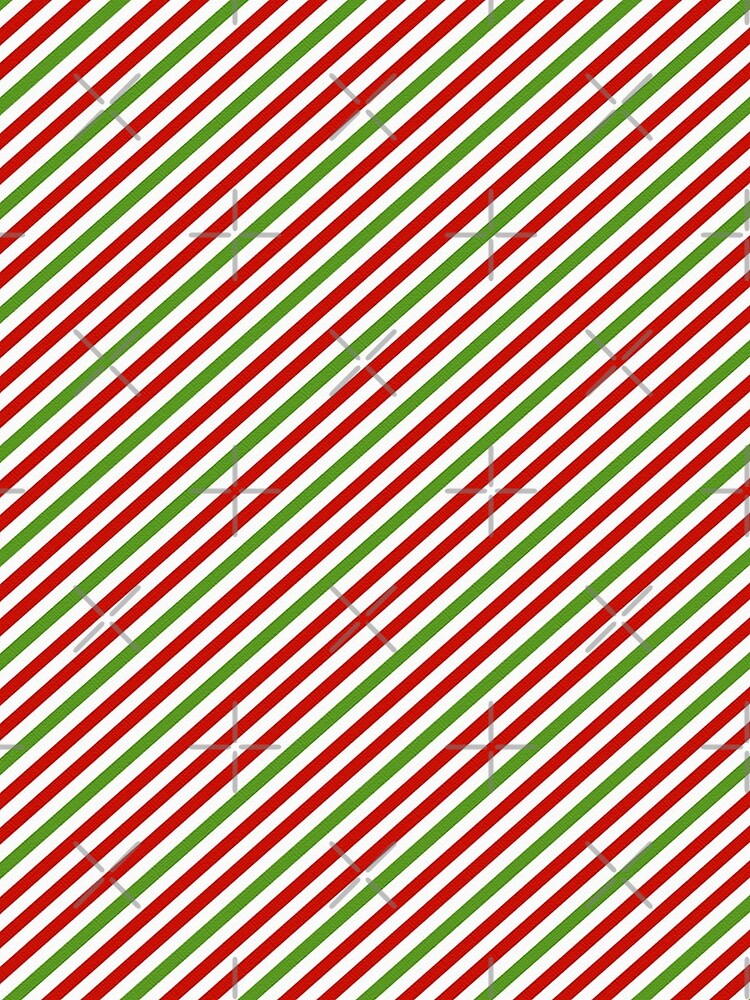 Retro Christmas Pattern by Foofighter01 Unisex , , , Long Sleeve Tee