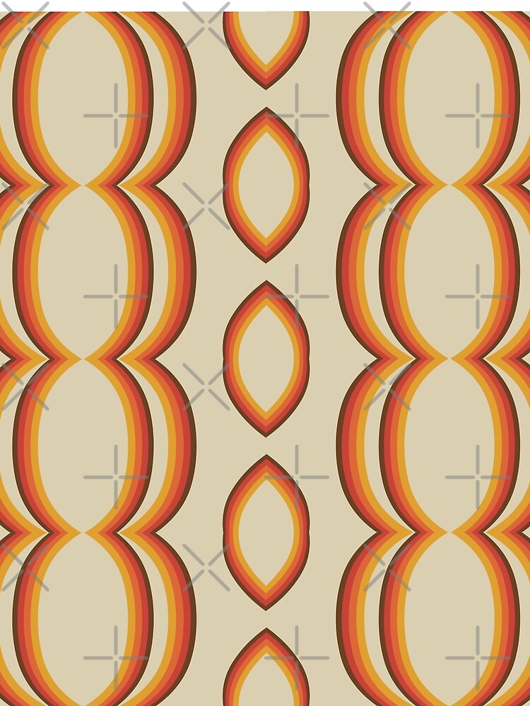 70s retro patterns by Gaalaxyz Unisex , , , Long Sleeve Tee