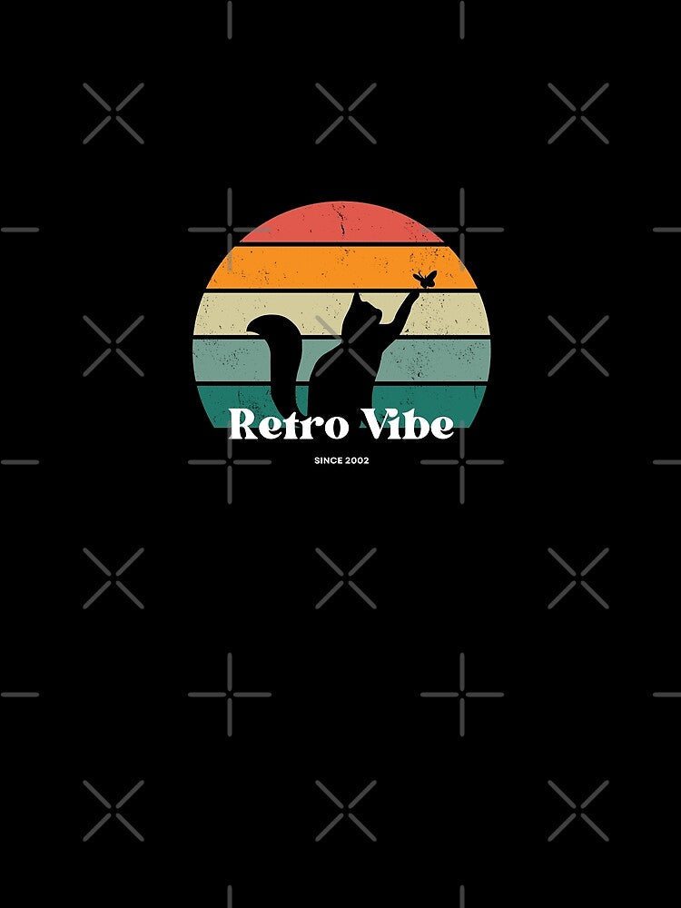 retro cat vibe by ApexAnimal Art Unisex , , , Long Sleeve Tee