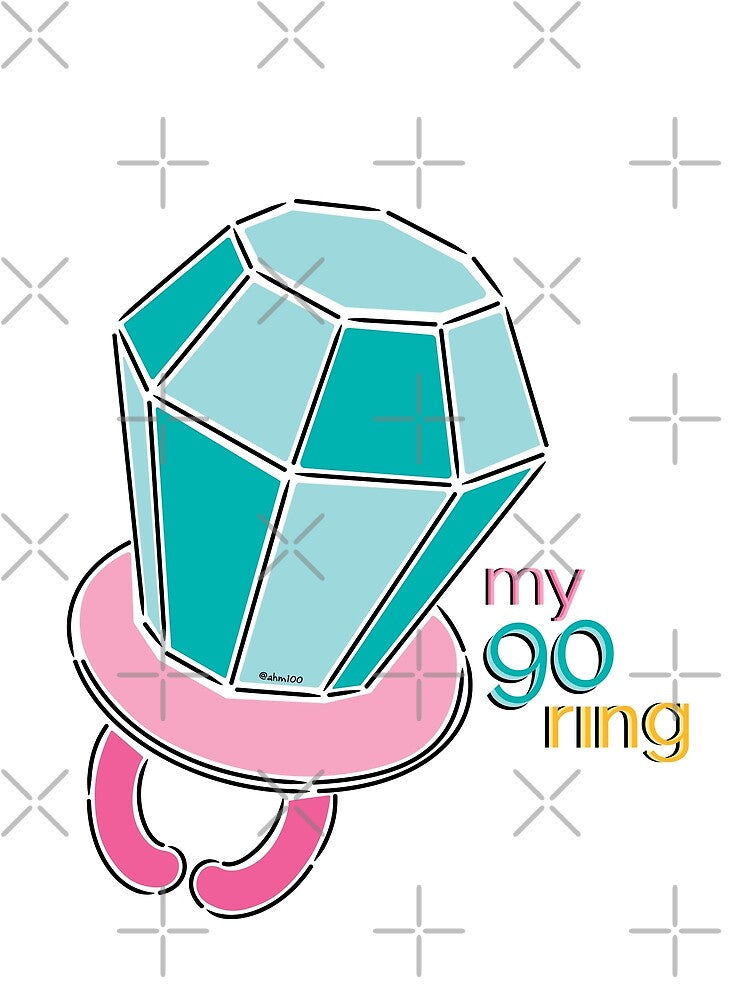 my favorite 90 ring by Arbol100 Unisex , , , Long Sleeve Tee