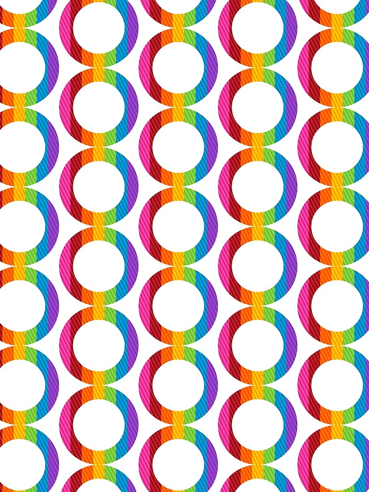 Round Rainbow II by banditjoj Unisex , , , Long Sleeve Tee