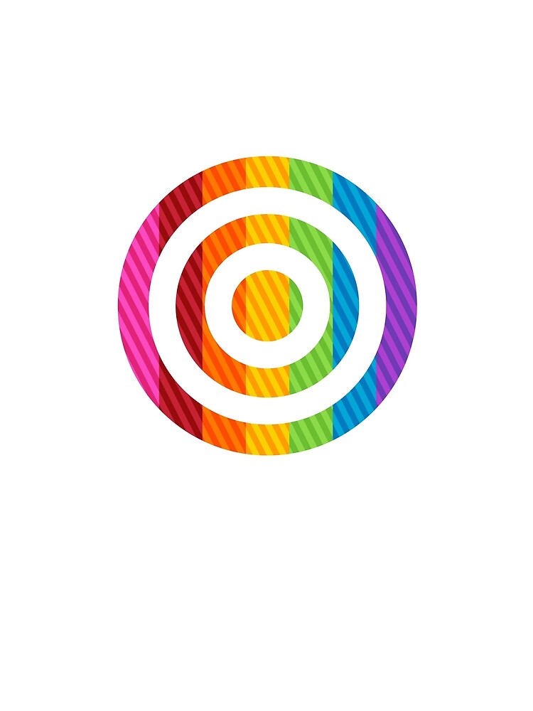 Round Rainbow III by banditjoj Unisex , , , Long Sleeve Tee