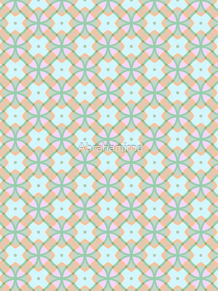the structure of the symmetry stained glass window star abstraction designs seamless colorful repeat pattern by Abrahamjrnd