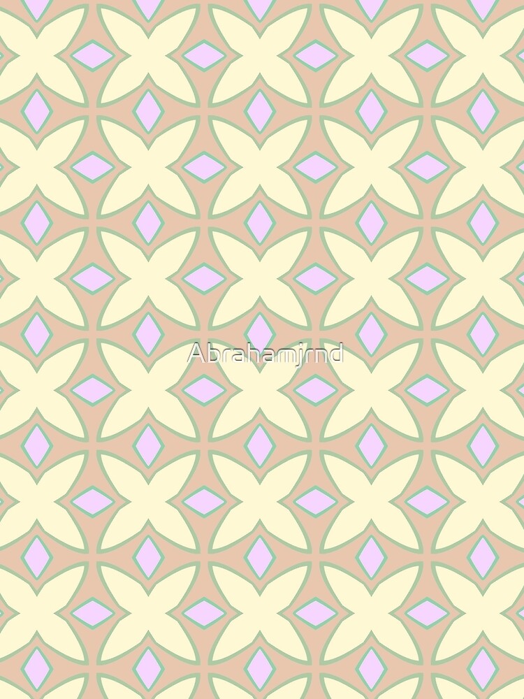 model stained glass window flower the structure of the seamless colorful repeat pattern by Abrahamjrnd