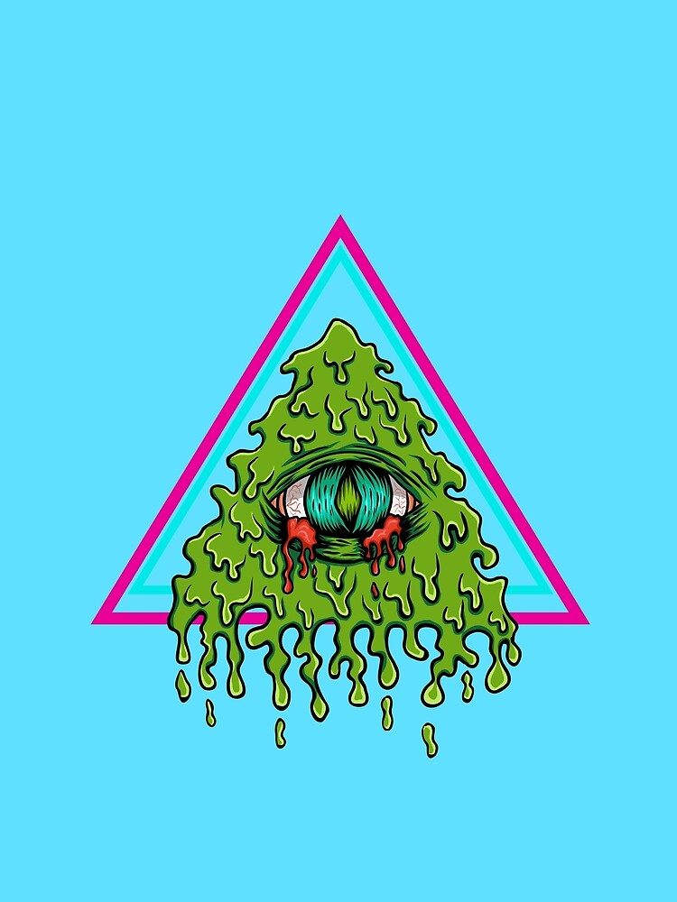 Illuminati Monster by SiddharthaMoon Unisex , , , Long Sleeve Tee