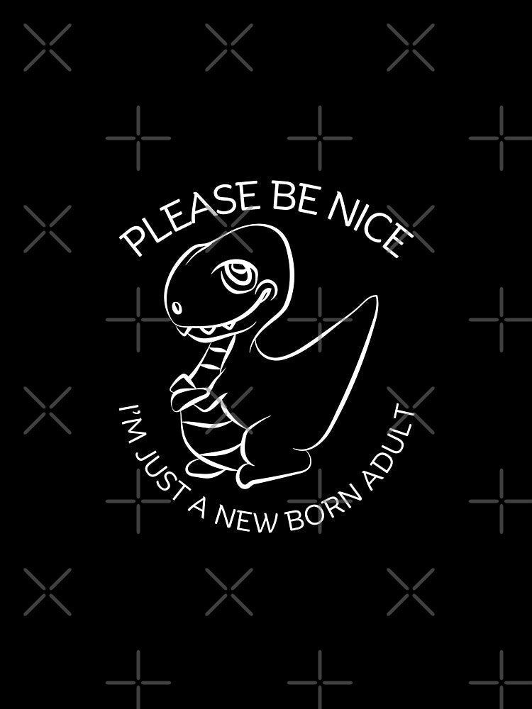 Please be nice by Peerless-Prime Unisex , , , Long Sleeve Tee