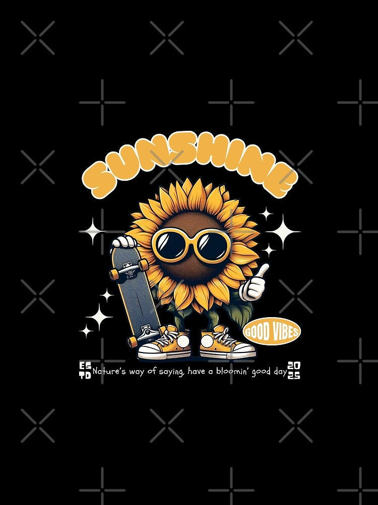 Sunshine good vibes by Peerless-Prime Unisex , , , Long Sleeve Tee