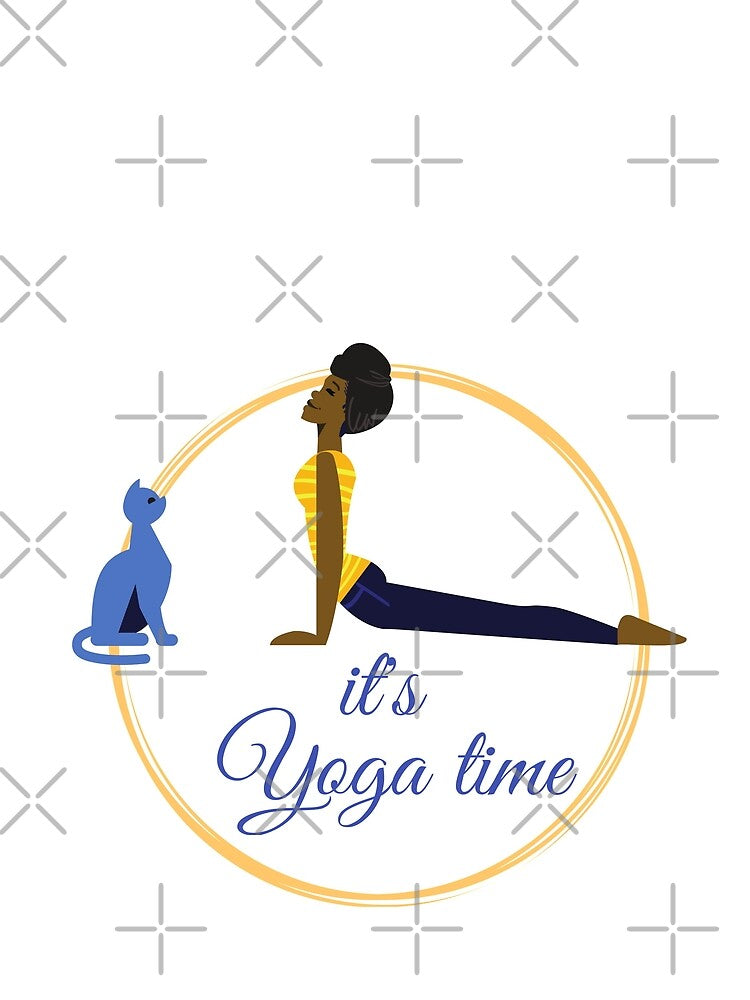 Its Yoga time by OMdesign10 Unisex , , , Long Sleeve Tee