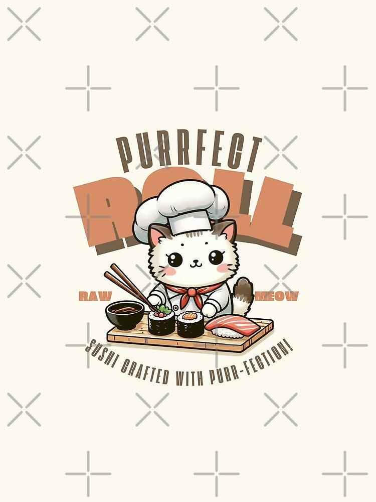 Sushi crafted by Peerless-Prime Unisex , , , Long Sleeve Tee
