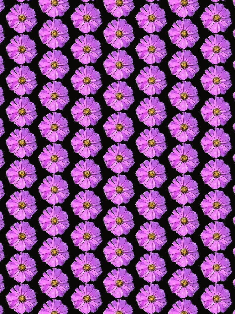 Bright Pink Purple Cosmos by Rammkah Unisex , , , Long Sleeve Tee