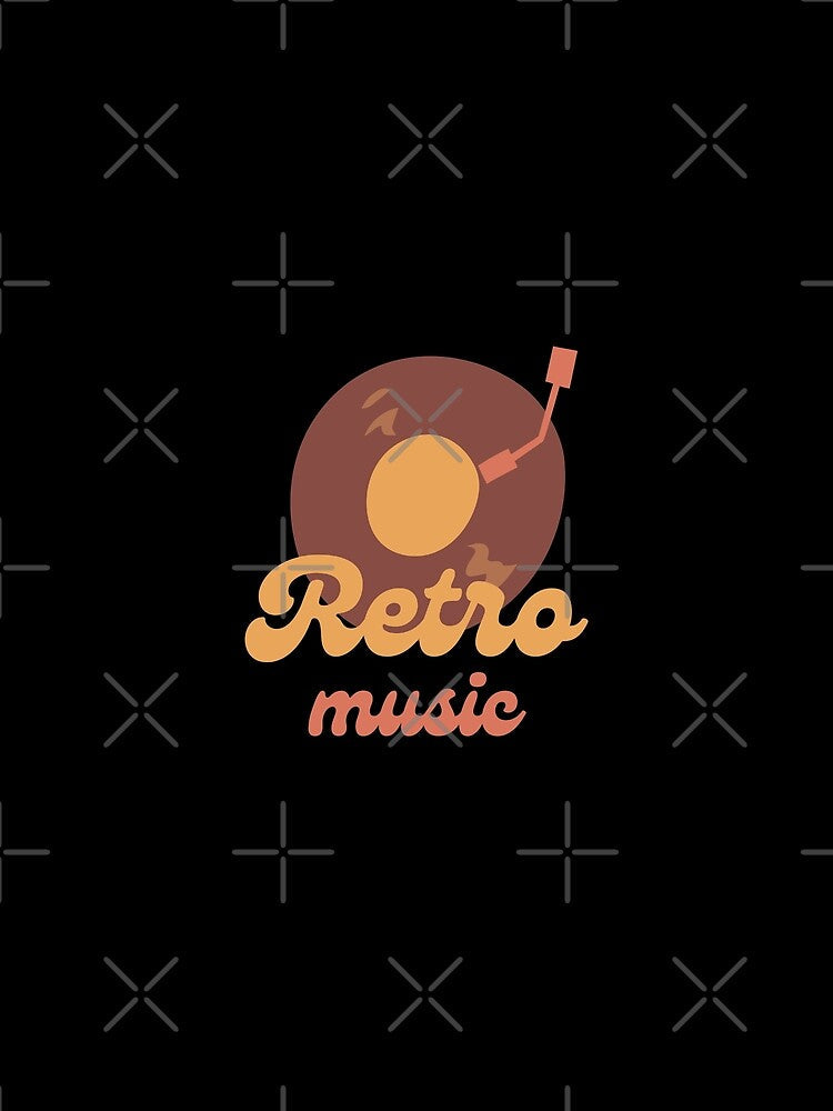 Retro Music by DeversDesigns Unisex , , , Long Sleeve Tee