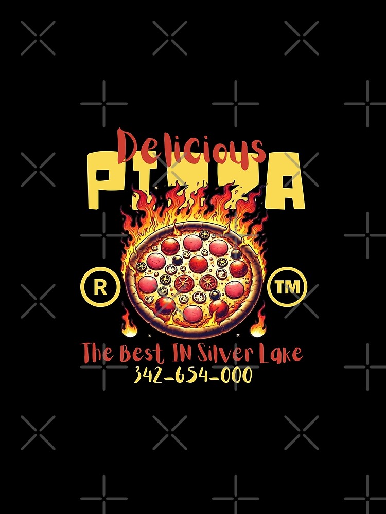 Delicious pizza by Peerless-Prime Unisex , , , Long Sleeve Tee