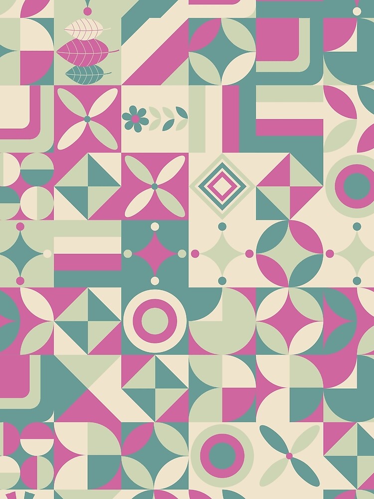 Playful geometry by OkopipiDesign Unisex , , , Long Sleeve Tee