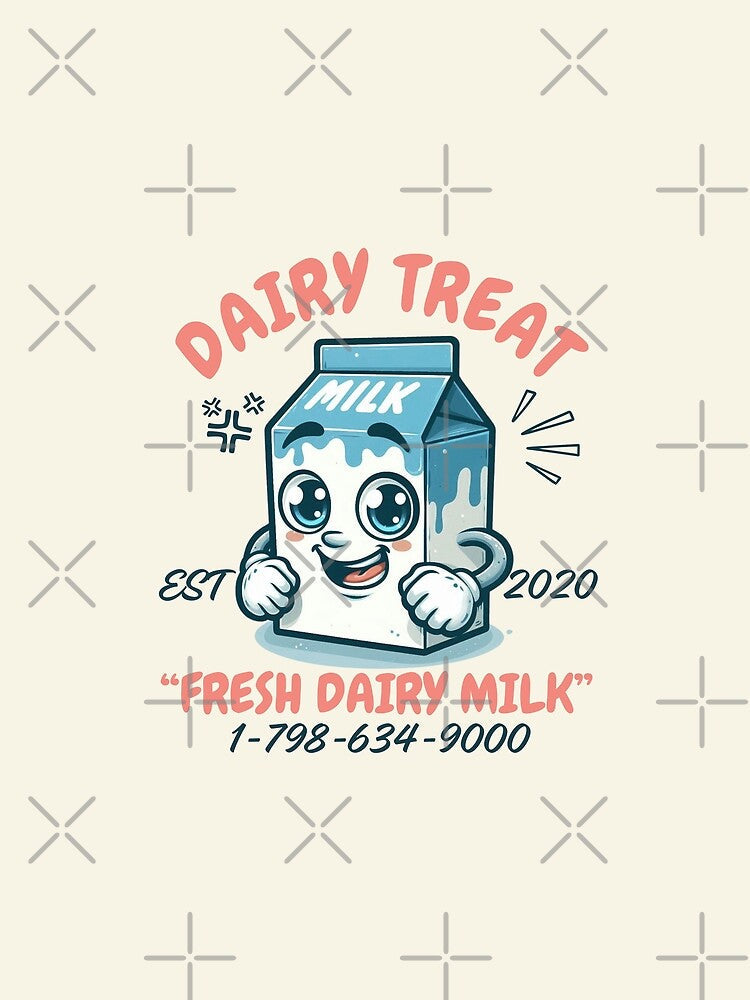 Fresh dairy milk by Peerless-Prime Unisex , , , Long Sleeve Tee
