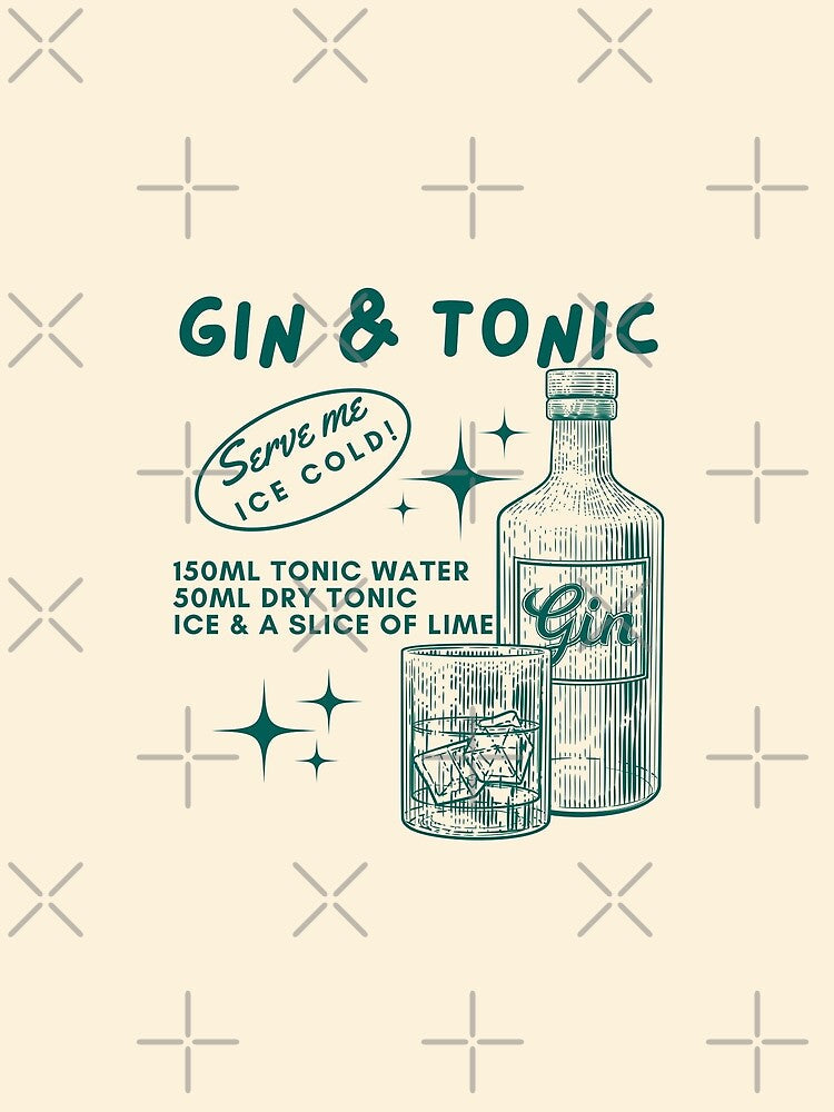 Gin and tonic by Peerless-Prime Unisex , , , Long Sleeve Tee