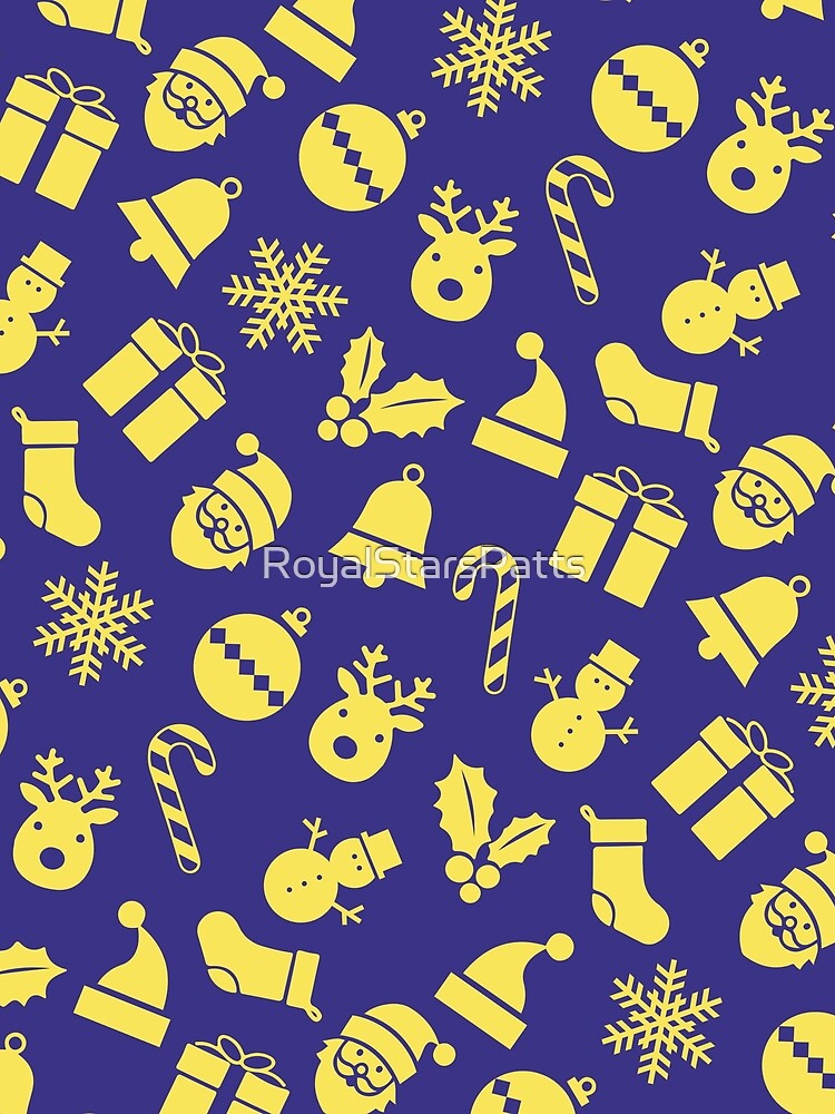Elegant Candy Snowman Happy Holiday Christmas Pattern    - Retirement Gifts by RoyalStarsPatts
