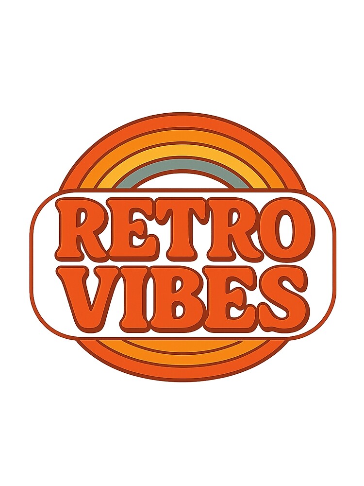 Retro Vibes Vintage Logo by Stalyalya Unisex , , , Long Sleeve Tee