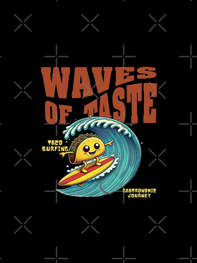 Waves of taste by Peerless-Prime Unisex , , , Long Sleeve Tee