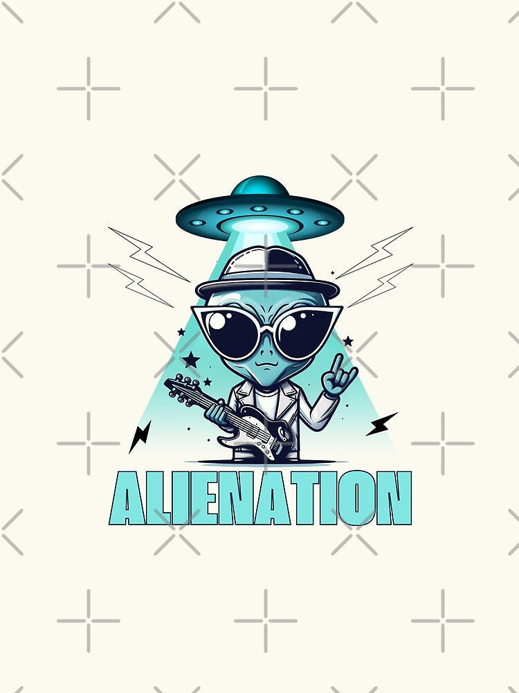 Alienation by Peerless-Prime Unisex , , , Long Sleeve Tee