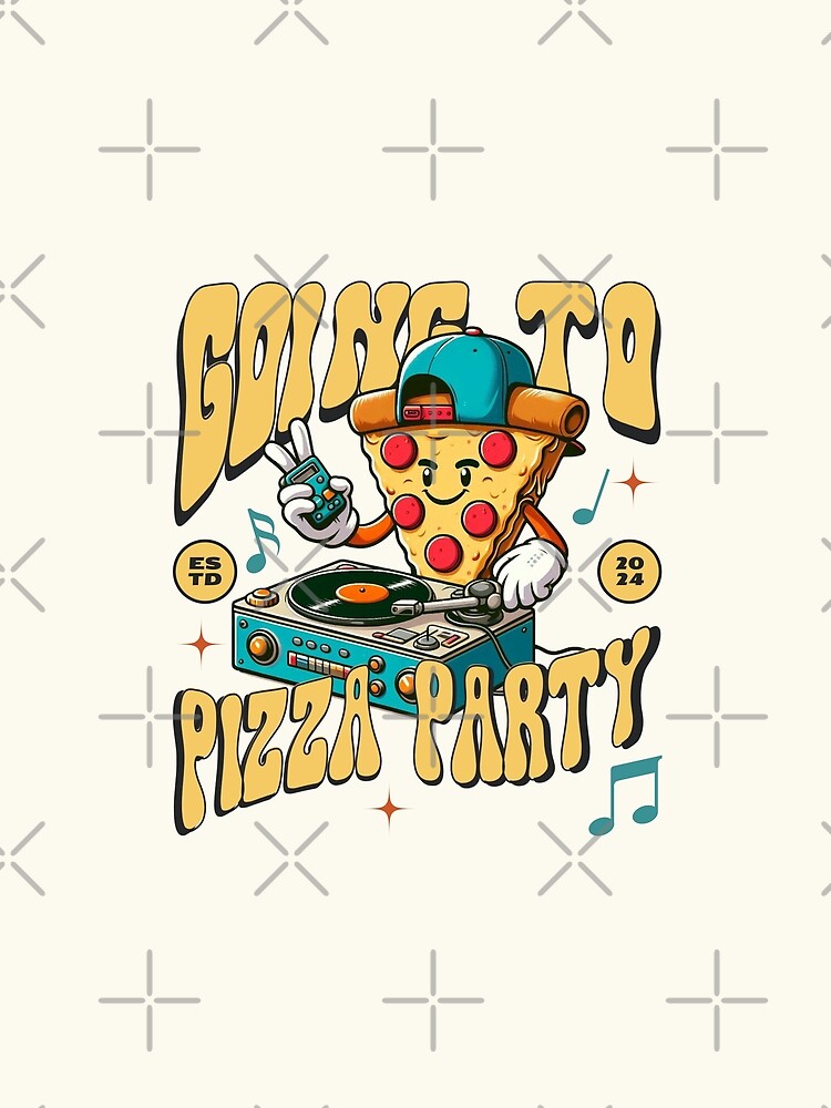 Going to pizza party by Peerless-Prime Unisex , , , Long Sleeve Tee