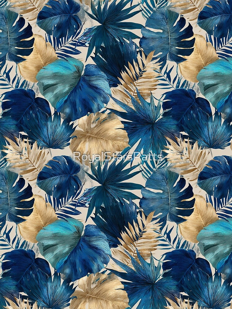 Exotic Tropical Floral Texture - Flower Garden Pattern - Unique Gifts by RoyalStarsPatts