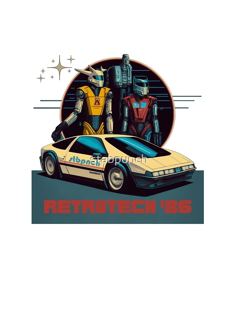 Robot Car by stabpunch Unisex , , , Long Sleeve Tee
