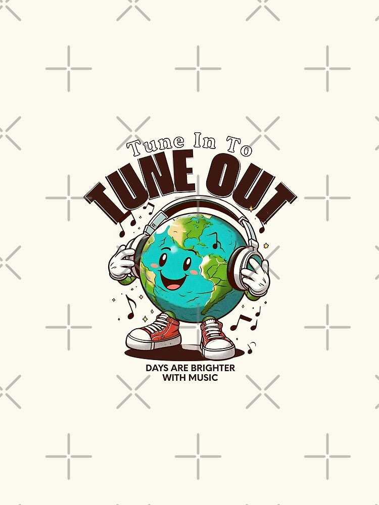 Tune in to tune out by Peerless-Prime Unisex , , , Long Sleeve Tee