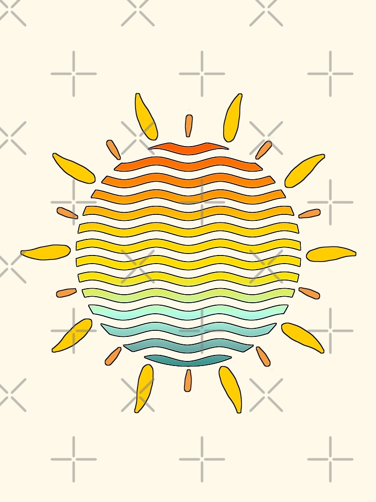 Retro summer by attracdionz Unisex , , , Long Sleeve Tee