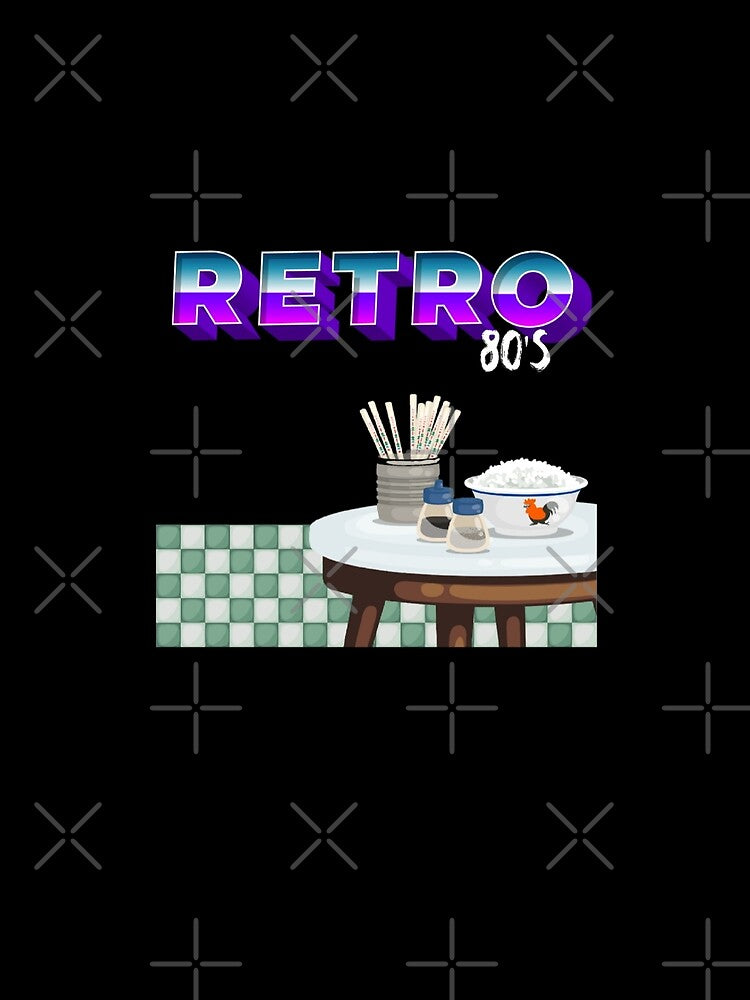 Retro 80's Coffee Shop Kopitiam by darknessjeff86 Unisex , , , Long Sleeve Tee