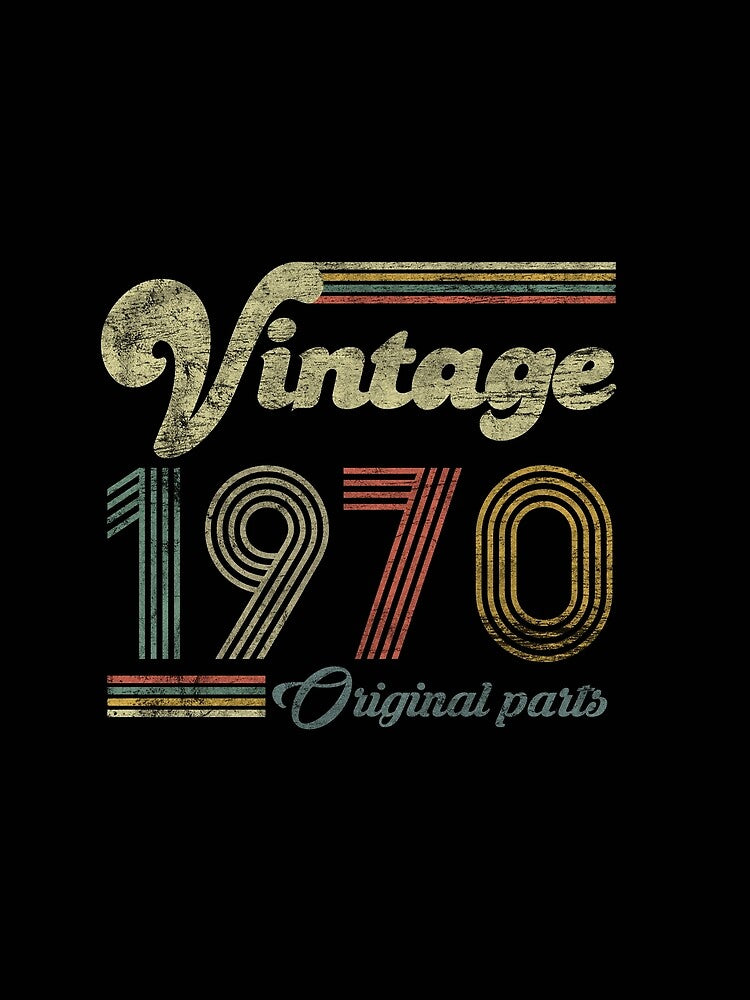 Vintage Style 1970 by spellmadebylee Unisex , , , Long Sleeve Tee