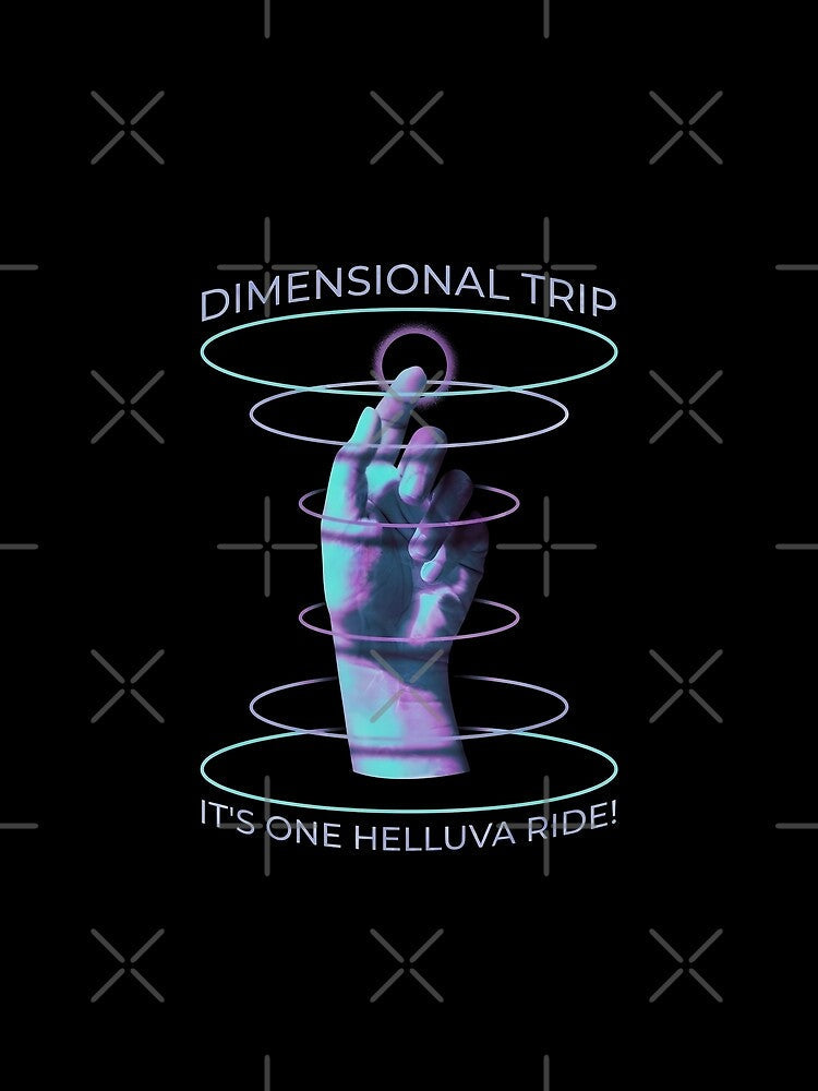 Dimensional Trip by SlayPOPShop Unisex , , , Long Sleeve Tee