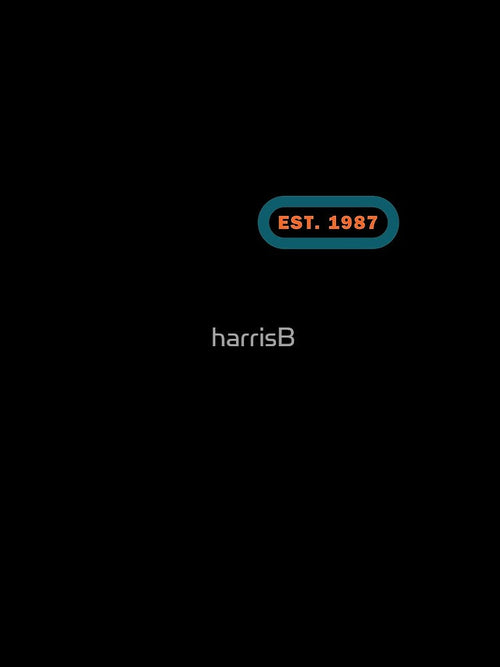 'EST. 1987' RETRO DESIGN by harrisB Unisex , , , Long Sleeve Tee