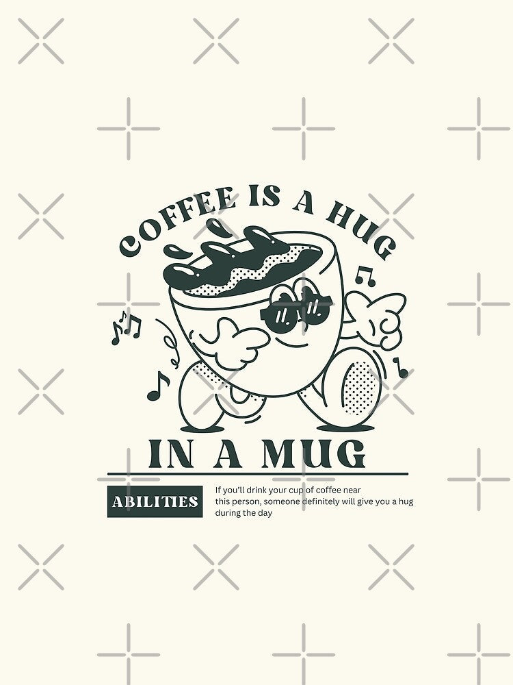 Coffee hug by Peerless-Prime Unisex , , , Long Sleeve Tee