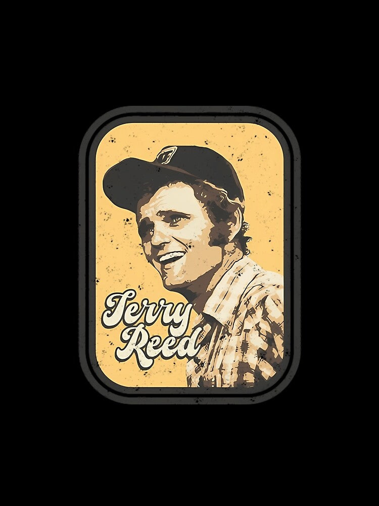 Jerry Reed Retro Style Design by Ezekiel095 Unisex , , , Long Sleeve Tee