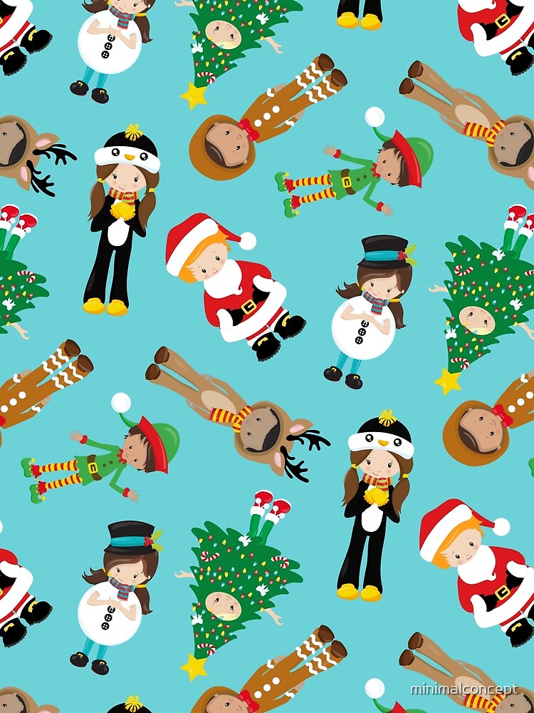 Cute Christmas Pattern by minimalconcept