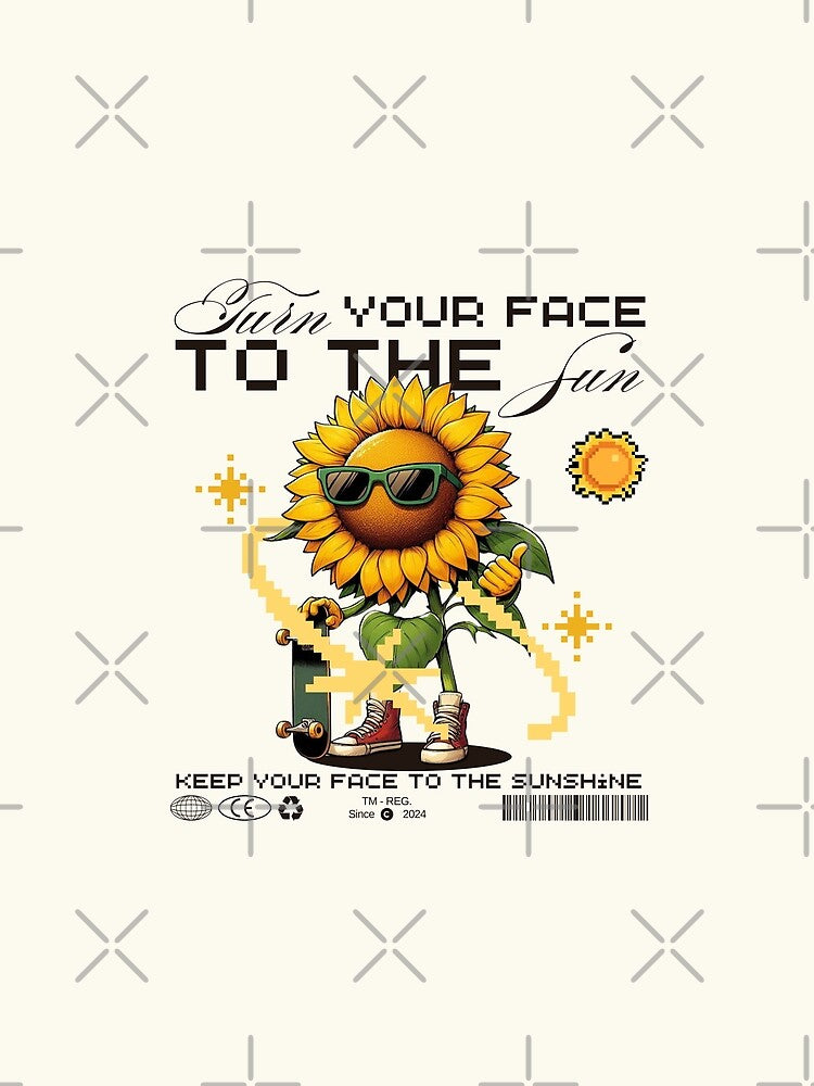 Turn your face to the the sun by Peerless-Prime Unisex , , , Long Sleeve Tee