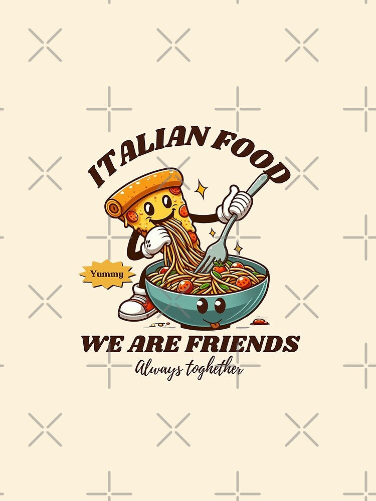 Italian food by Peerless-Prime Unisex , , , Long Sleeve Tee