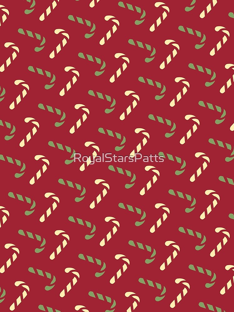 Cute Reindeer Happy Holiday Christmas Candy Pattern    - Personal Gifts by RoyalStarsPatts