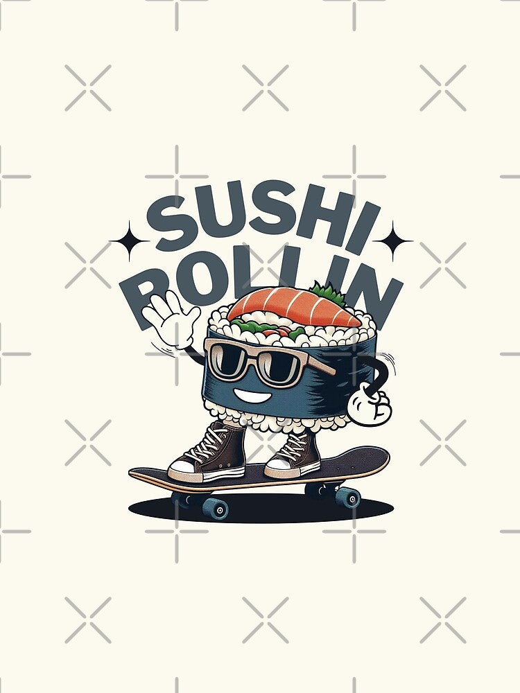 Sushi rollin by Peerless-Prime Unisex , , , Long Sleeve Tee