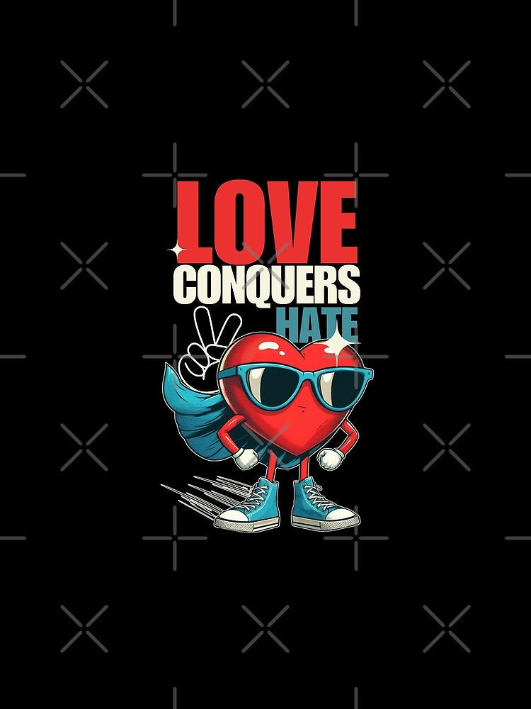Lover conquers hate by Peerless-Prime Unisex , , , Long Sleeve Tee